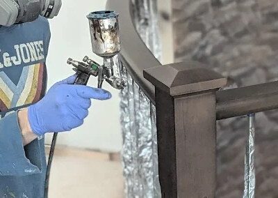 staircase wood refinishing